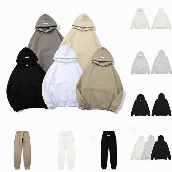 Designer sweatshirt mens hoodie pants sweatpants women t shirt Letter Printed Design Long Sleeve Round Loose Sweater white gray cotton streetwear clothing